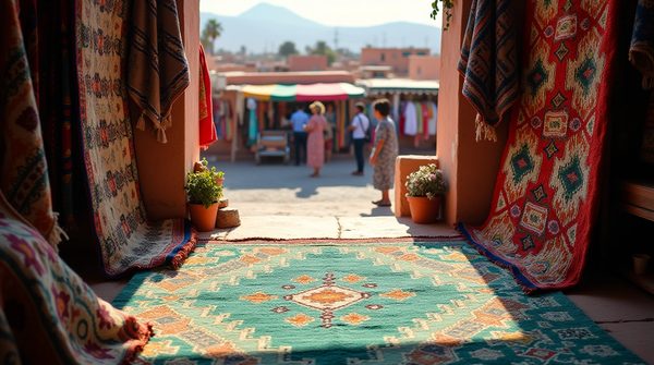Achat de tapis marocains à ouarzazate : le style authentique