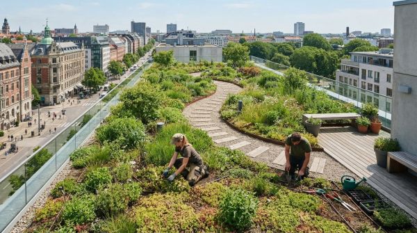 Top astuces pour optimiser une toiture terrasse végétalisée